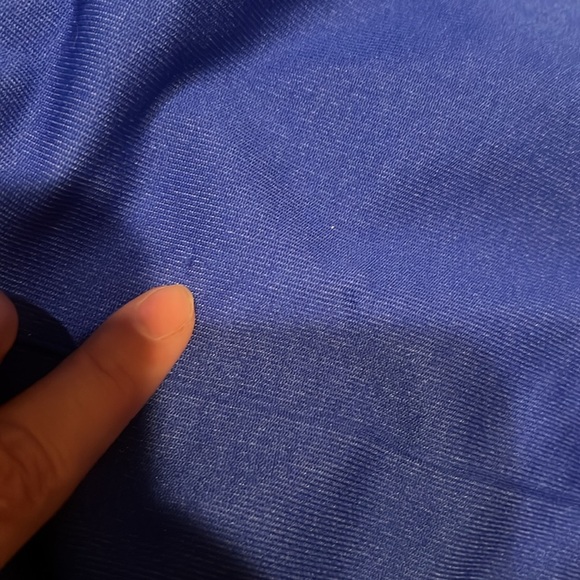 NWOT Women’s Fabletics Blue and Orange Activewear Set - Picture 7 of 9